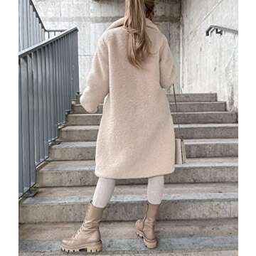 Vliolat Women's Warm Fleece Hooded Winter Coat