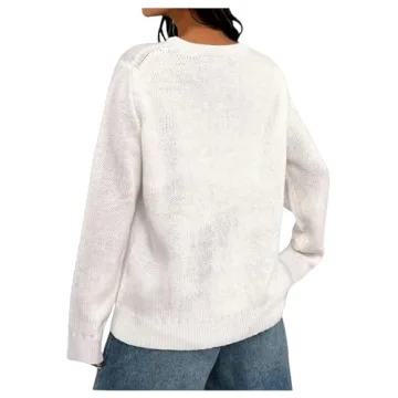 GORGLITTER Women's American Flag Sweater for All Occasions