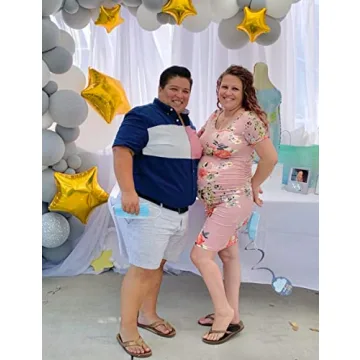 MUSIDORA Plus Size Maternity Dress for Comfort and Style