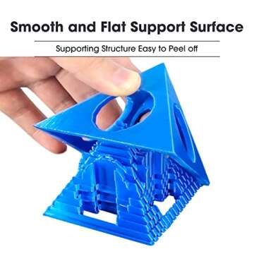 eSUN Silk PLA Filament 1.75mm, Silky Shiny 3D Printer Filament PLA, Dimensional Accuracy +/- 0.05mm, 1KG Spool (2.2 LBS) 3D Printing Filament for 3D Printers, Silk White