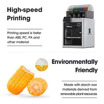 eSUN Silk PLA Filament 1.75mm, Silky Shiny 3D Printer Filament PLA, Dimensional Accuracy +/- 0.05mm, 1KG Spool (2.2 LBS) 3D Printing Filament for 3D Printers, Silk White