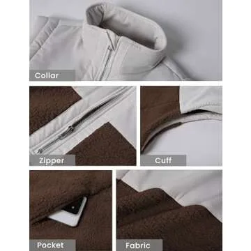 Tanming Women's Cozy Sherpa Fleece Vest - Stylish and Warm