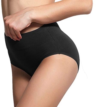 Comfortable High-Waisted Women's Cotton Briefs