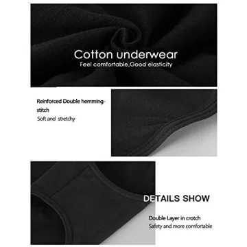 Comfortable High-Waisted Women's Cotton Briefs