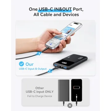 INIU Slim Fast Charging Portable 10000mAh Power Bank