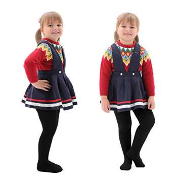 EPEIUS Tights for Little Girls | Cozy Seamless Leggings