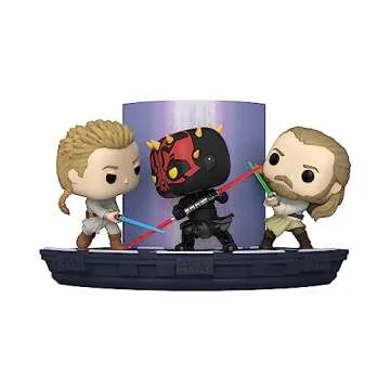 Funko Pop! Deluxe Star Wars Qui-Gon Jinn 3 of 3