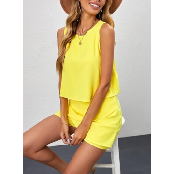 Stylish Dokotoo Women’s Ruffled Jumpsuit for Summer