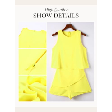 Stylish Dokotoo Women’s Ruffled Jumpsuit for Summer