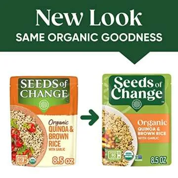 SEEDS OF CHANGE Organic Quinoa & Brown Rice Pack of 12