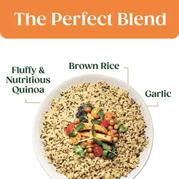 SEEDS OF CHANGE Organic Quinoa & Brown Rice 8.5 Ounce (Pack of 12)
