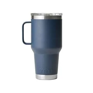 YETI Rambler 30 oz Travel Mug - Insulated, Durable, Navy