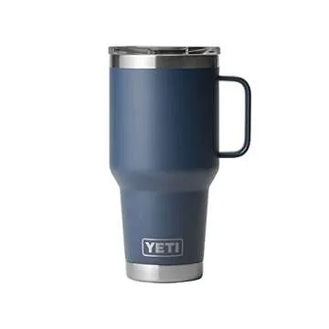 YETI Rambler 30 oz Travel Mug - Insulated, Durable, Navy