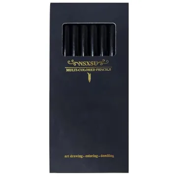 Vibrant nsxsu Rainbow Pencils for Creative Fun