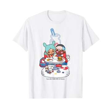 Toca Life x Hello Kitty & Friends DINER T-Shirt for Kids