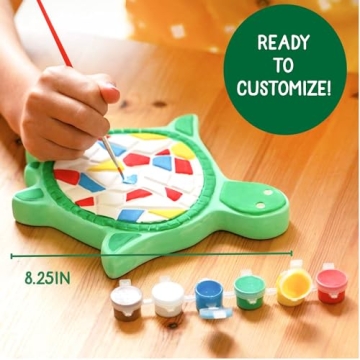Creative Roots Turtle DIY Stepping Stone Kit for Kids