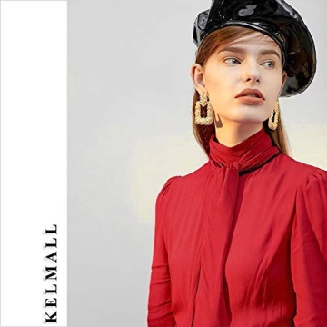 Elegant Gold Square Earrings for Fashionable Women