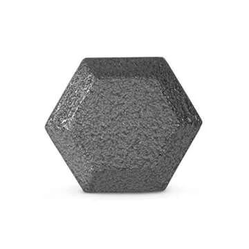 CAP Barbell Solid Hex Dumbbell Single 30-Pound Weight