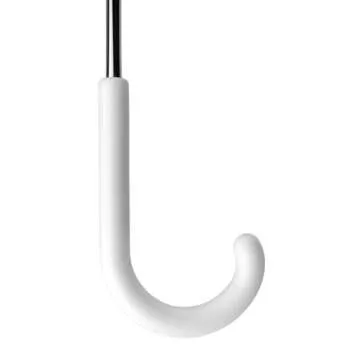 Homeford White Lace Parasol Bridal Umbrella, 26-inch Diameter, 23-inch Length