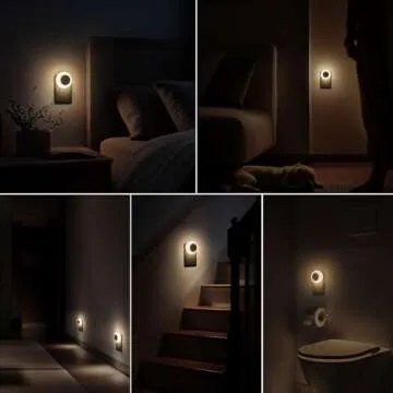 Fesnne Dusk to Dawn Night Light for Home Safety