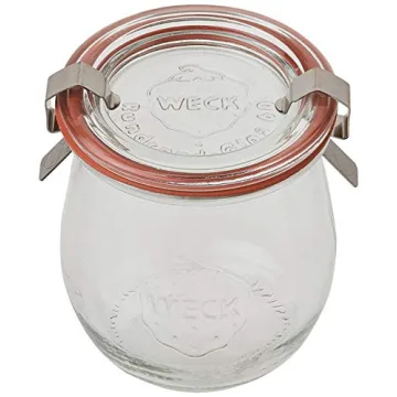 Mini Tulip Jelly Jar Set with Lids & Clamps for Food Storage