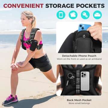 BAGAIL Weighted Vest - Perfect for Training & Weight Loss