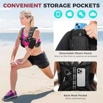 BAGAIL Weighted Vest - Perfect for Training & Weight Loss