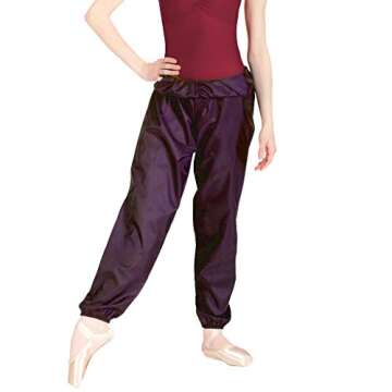 Body Wrappers Ripstop Pants for Dance, Hiking, Workouts and More - Unisex Youth Warm Up Pants for Bo...