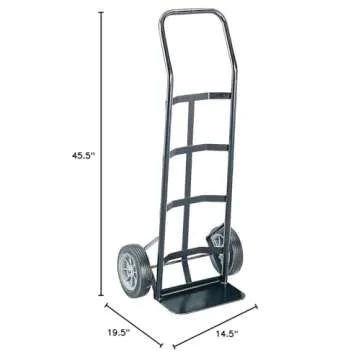 Safco Tuff Truck Hand Truck - Heavy Duty 400 lbs Capacity