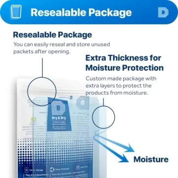 Dry & Dry Silica Gel Packets for Ultimate Moisture Control