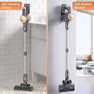 N8 Cordless Vacuum Cleaner with 40 Mins Runtime and Powerful Suction