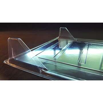 EZSTAX Clothing Organization System - 100 Pack for Neat, Easy Storage