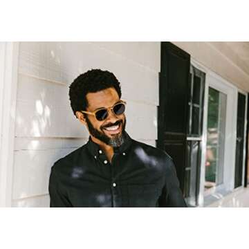 Peepers Boho Polarized Sunglasses Round Amber for Ultimate Style