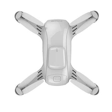 Yuneec YUNFCAUS Breeze Compact Smart Drone Ultra HD 4K Video, White with Bluetooth Controller