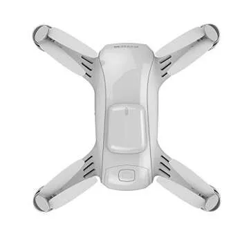 Yuneec YUNFCAUS Breeze Compact Smart Drone Ultra HD 4K Video, White with Bluetooth Controller