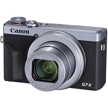 Canon PowerShot G7X Mark III Digital Camera with 4.2x Optical Zoom Lens (Silver)