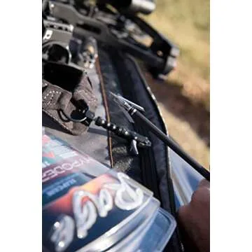 RAGE Hypodermic 2-Blade 100 Grain Broadhead with Exclusive Hybrid Tip, One Piece Stainless Steel Ferrule, Shock Collar Technology, .035” Stainless Steel Blades and a 2”+ Expandable Cut - 3 Pack