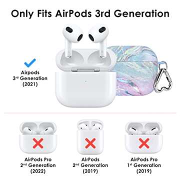 Velvet Caviar AirPods 3rd Gen Case - Blush Leopard Print with Keychain