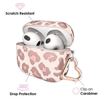 Stylish AirPods 3 Case with Keychain by Velvet Caviar