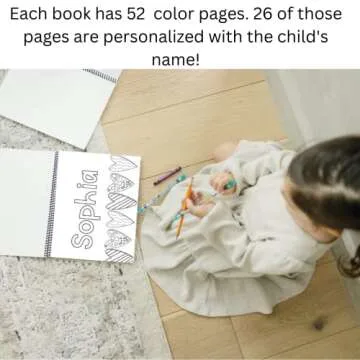 Personalized Coloring Books for Kids - Kids Coloring Book Coloring Book for Kids Custom Coloring Book Personalized Books for Kids with Name (8.5" x 5.5", Hearts)