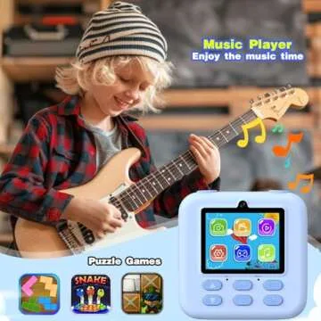 Masterbee Kids Camera: Instant Print Fun for Young Explorers