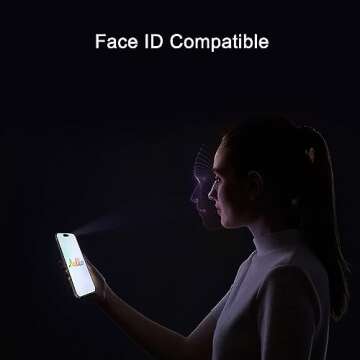 Ailun 3Pack Privacy Screen Protector for iPhone 15 Pro [6.1 inch]+3Pack Camera Lens Protector,Sensor Protection,Dynamic Island Compatible,Anti Spy Private Tempered Glass[9H Hardness]-HD[6 Pack]