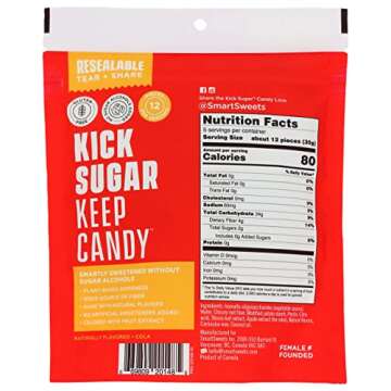 SMART SWEETS Cola Gummies - Guilt-Free Treats for a Sweet Life!