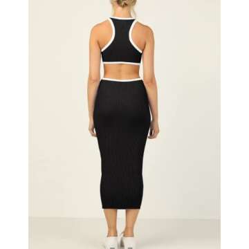KMOLY Sexy Sleeveless Cut Out Midi Dress for Women