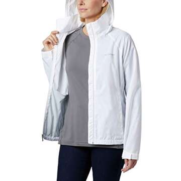 Columbia Women's Switchback III Jacket, White, Medium