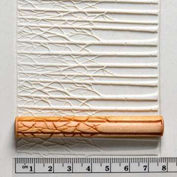 MKM Pottery Tools Wood Twig Rollers for Clay (Tw-33 Winter Woods)