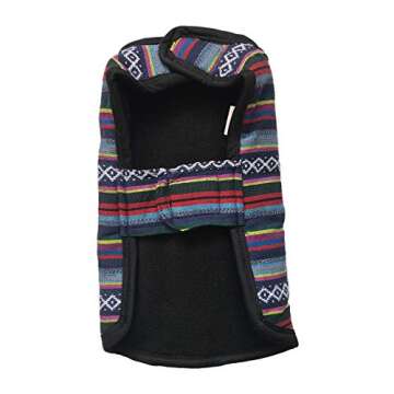 Nesutoraito Cat Dog Poncho Sweater for Small Medium Large Dogs Female Male Fleece Jacket Warm Coat Pet Apparel Costume Blue