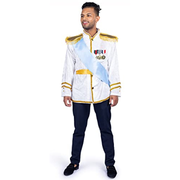 Dress Up America Prince Costume for Men - Royal Prince Charming Set for Adults - One Size