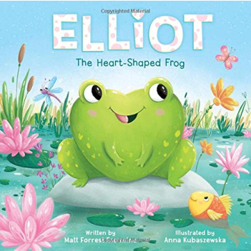 Elliot The Heart-Shaped Frog Adorable Kids Book on Shapes