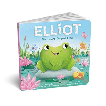 Elliot The Heart-Shaped Frog Adorable Kids Book on Shapes